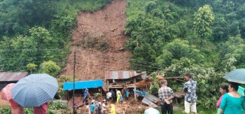 अर्घाखाँचीमा पहिरोले गोठ पुरिँदा एकको मृत्यु 