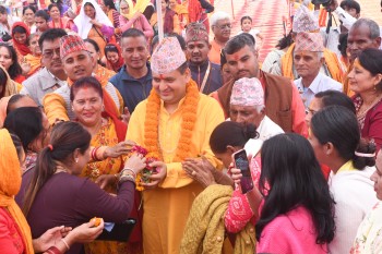 वैकुण्ठधाम आध्यात्मिक महोत्सव समापन, तीन करोड बढी संकलन